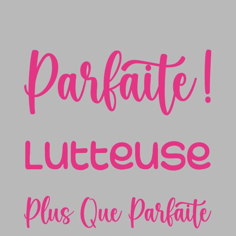 Une Lutteuse plus que parfaite, métier de rêve
