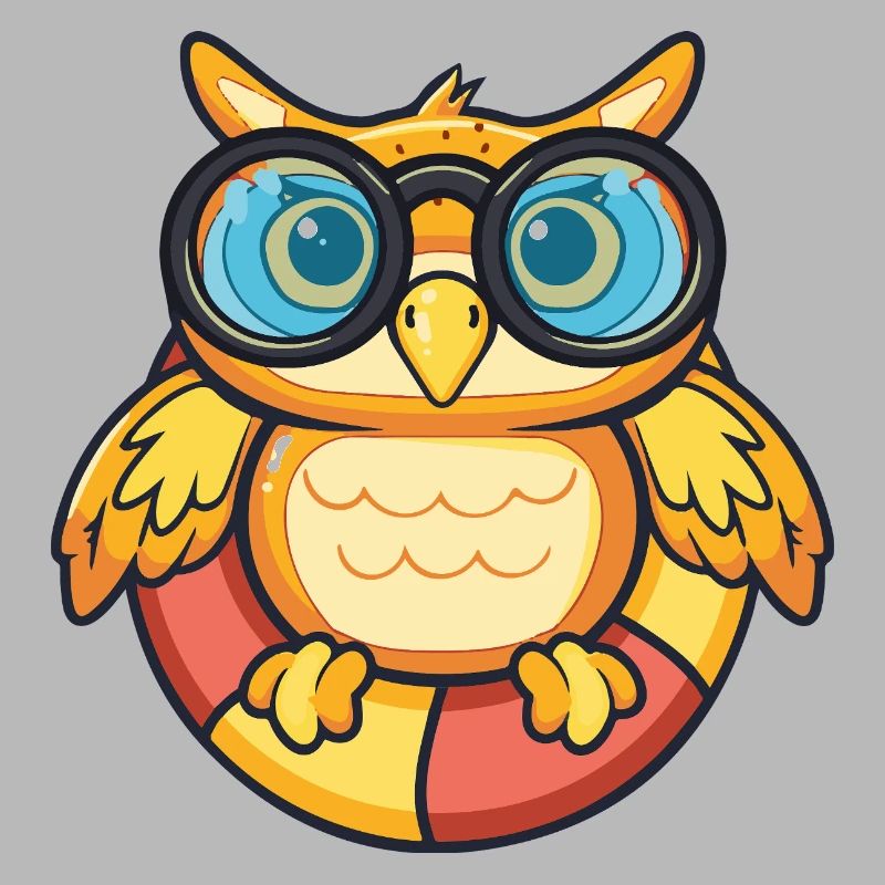 Owl Comic Cool