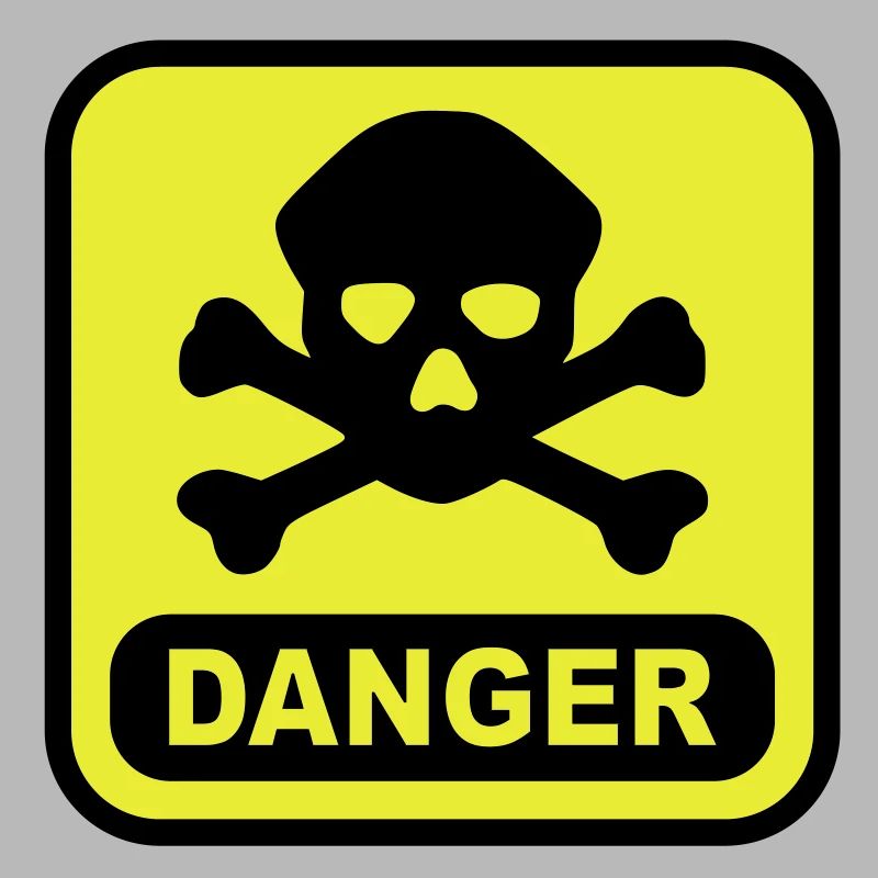 Danger skull