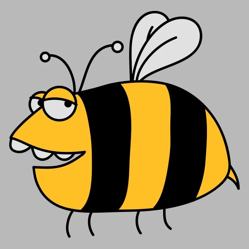 Fun thick bee