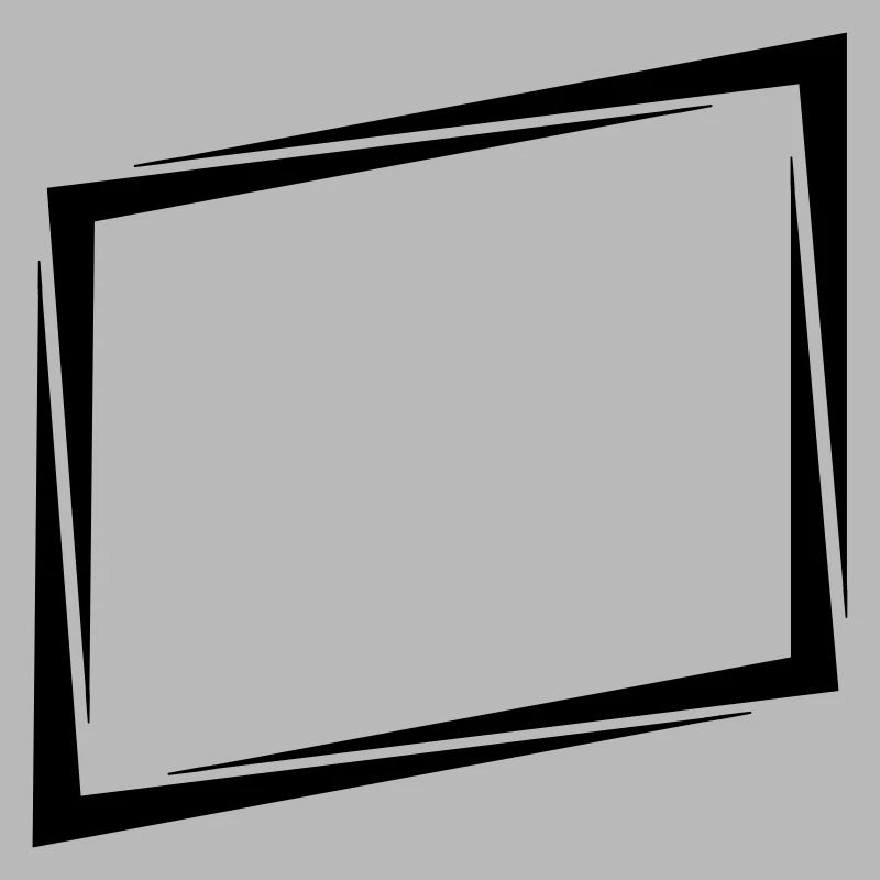 Shield rectangle frame