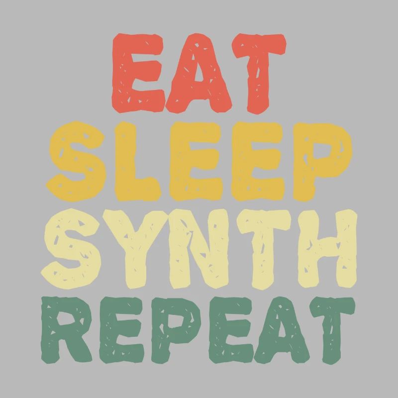 Eat synth repeat synthesizer musician keyboard