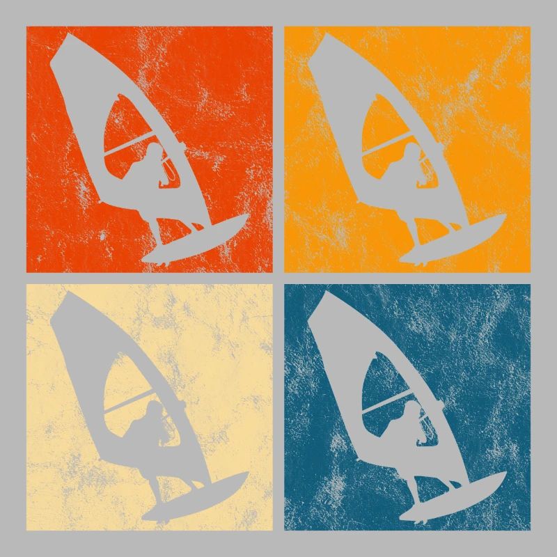 Windsurffer Planche à voile Surf rétro
