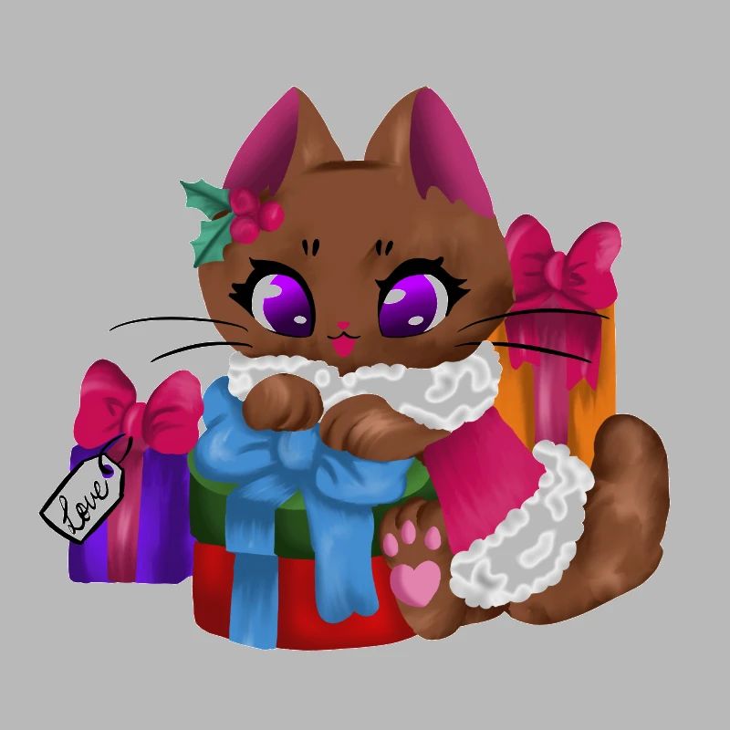 Chat🎁🐱 présent