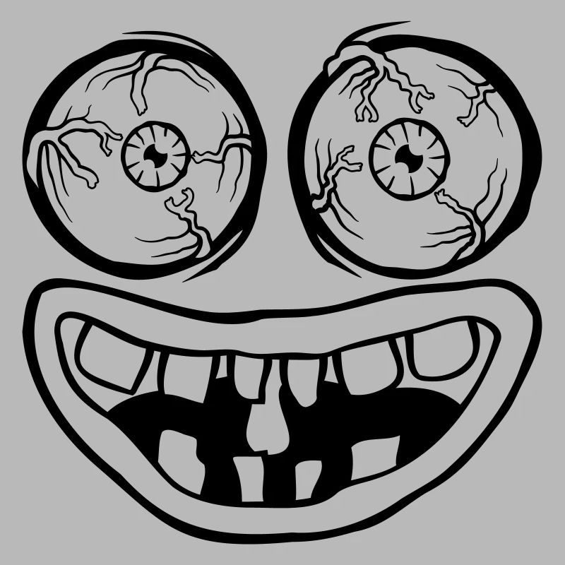Horror Face Evil Monster
