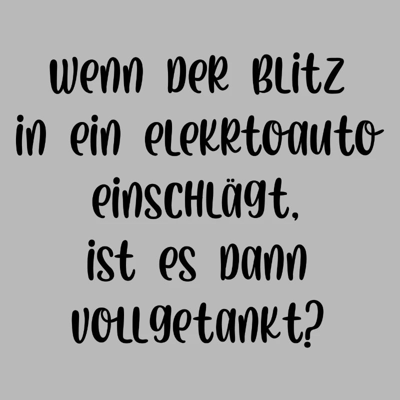 Wenn der Blitz in ein E Auto einschlägt getankt