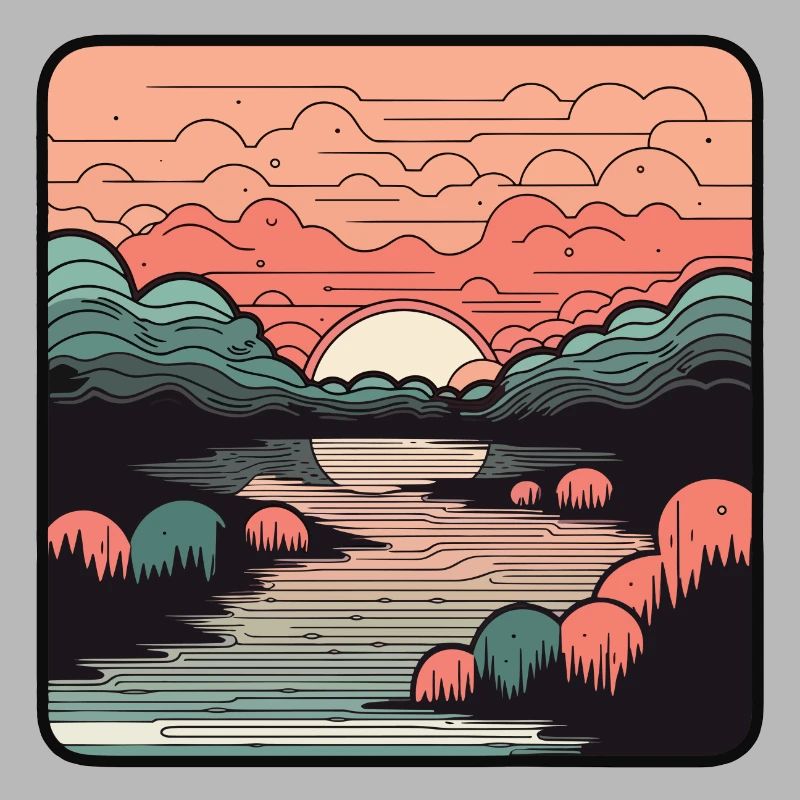 Coucher de soleil