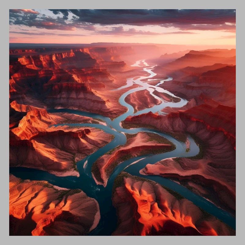 Fluss Landschaft