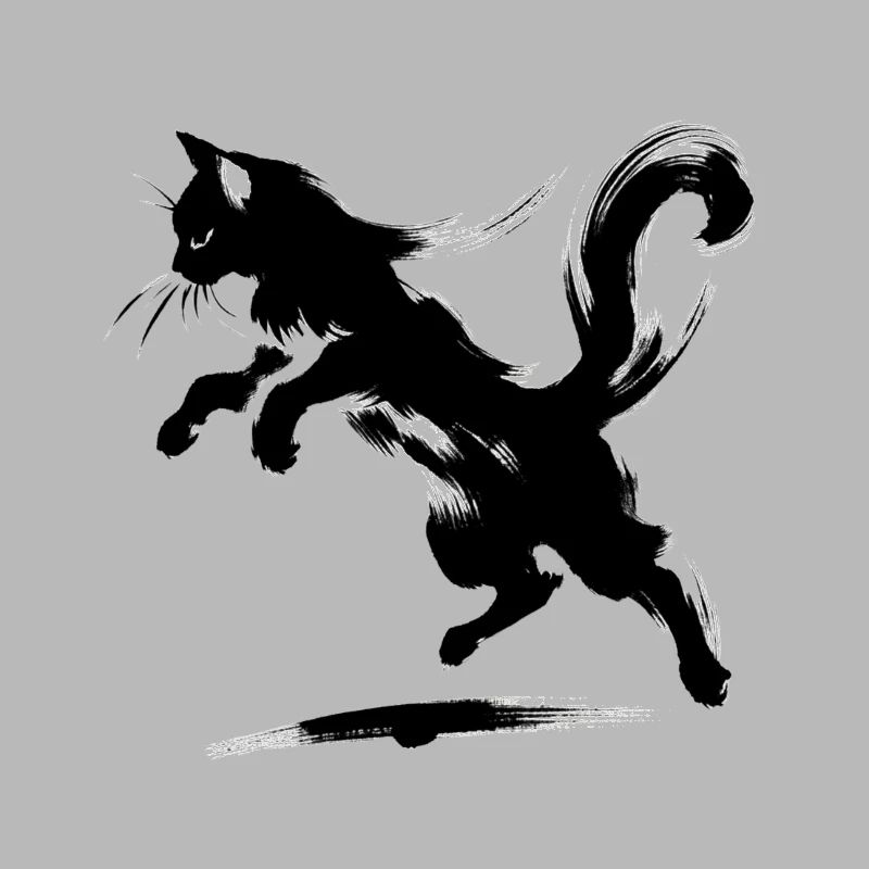 Whimsical, elegant cat graphics - Purrfectly Cra
