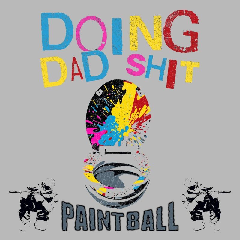 Doing dad shit paintball