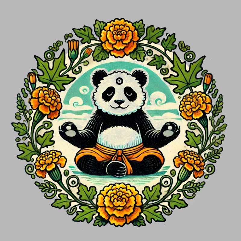 Zen Panda Bear