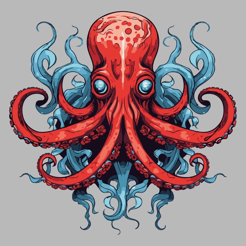 krake oktopus