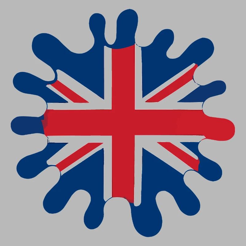 Blobs de drapeau de l’Angleterre