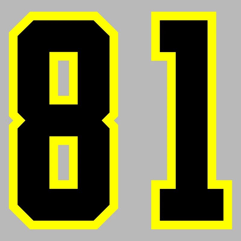 Maillot à numéros 81