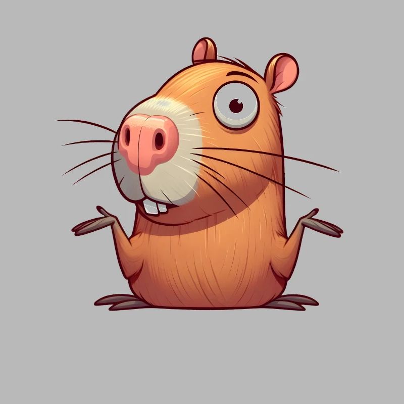 Confused Capybara