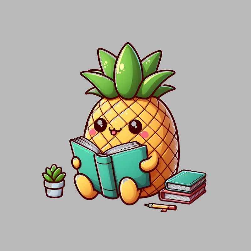 Reading pineapple
