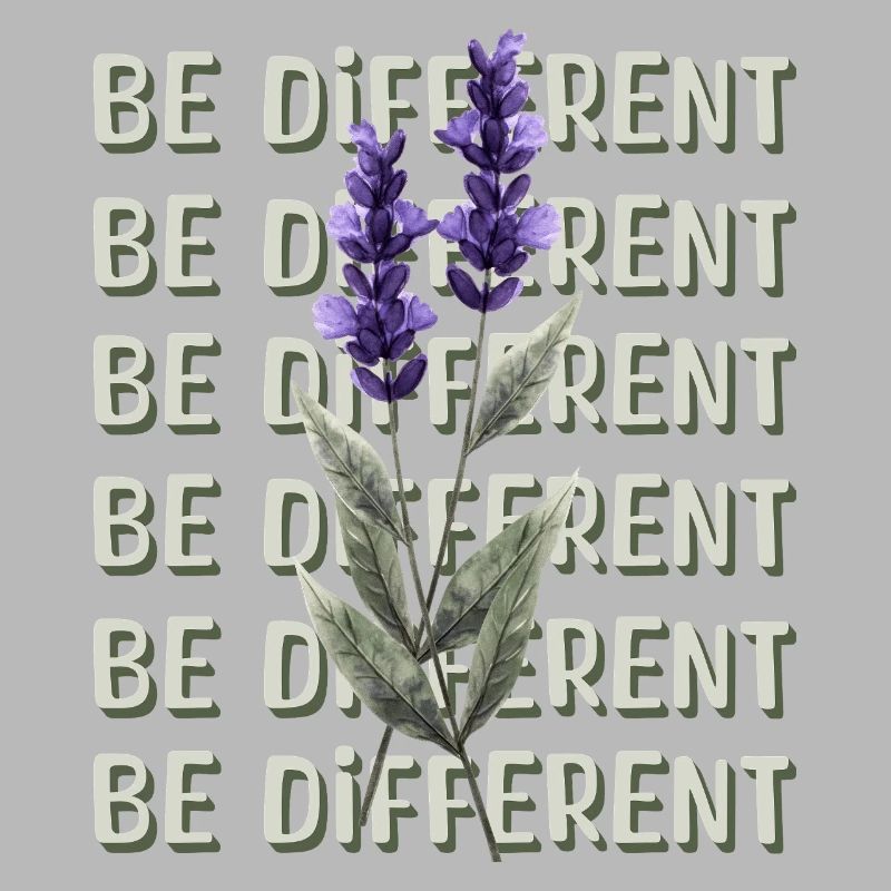 BE DIFFERENT - Affirmations d’amour de fleur de lavande