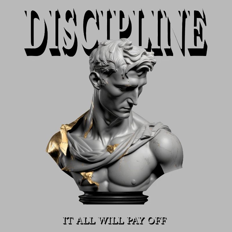 Disziplin Griechische Statue – It All Will Pay Off