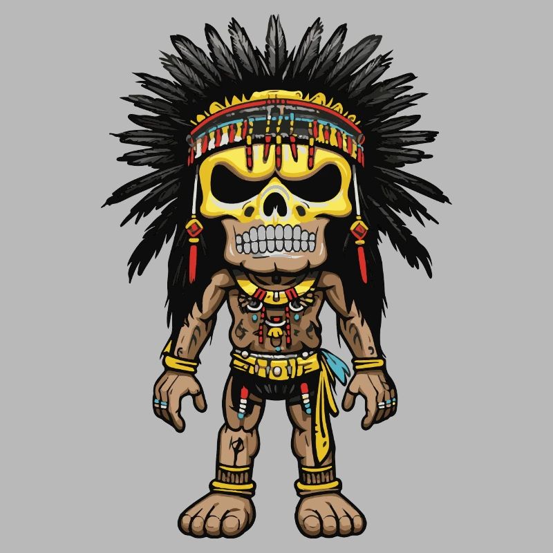 Apache Indian Skeleton
