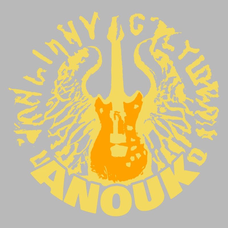 Anouk as guitar