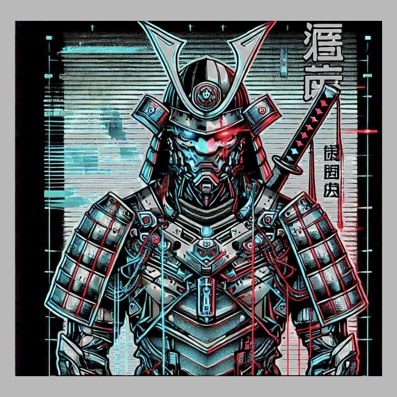 Cyberpunk Samurai – Neon Shadow