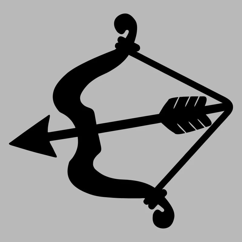 Cupidon arc et flèche.