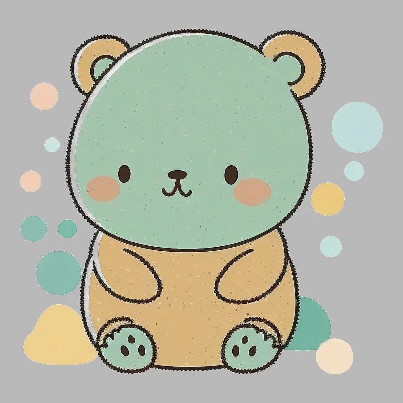 Mignon bébé ours