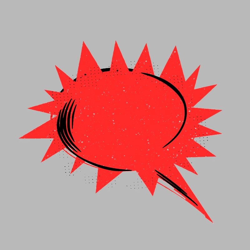 Empty speech bubble