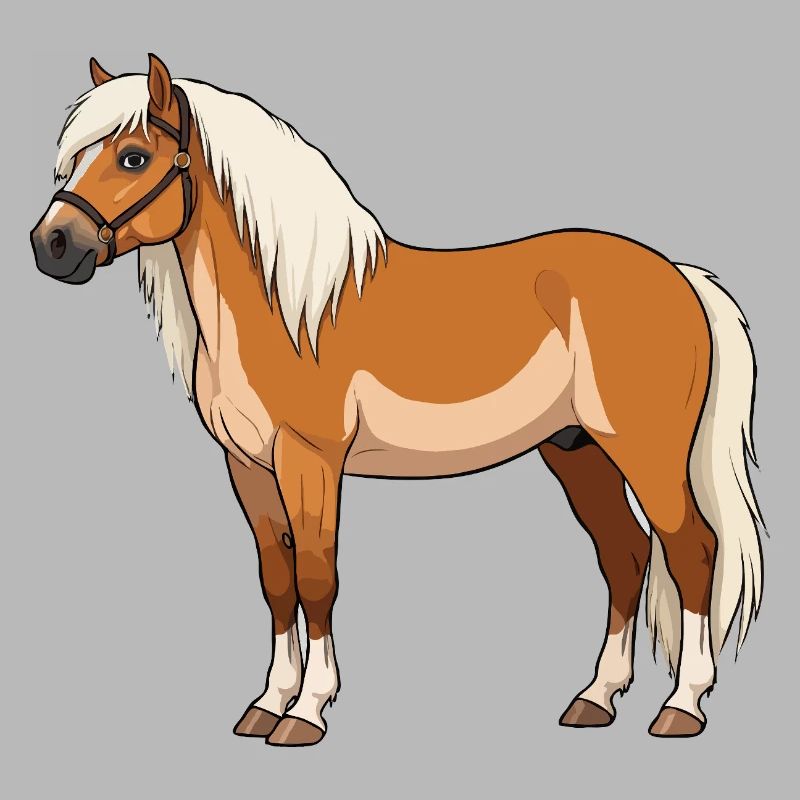 Haflinger knallt echt