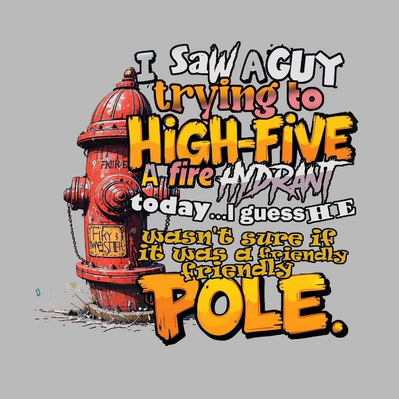 High Five on a Fire Hydrant