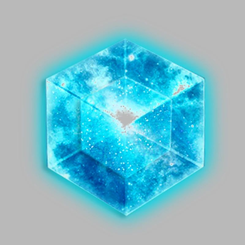 Tesseract, 4D Hypercube, digital , Symbol