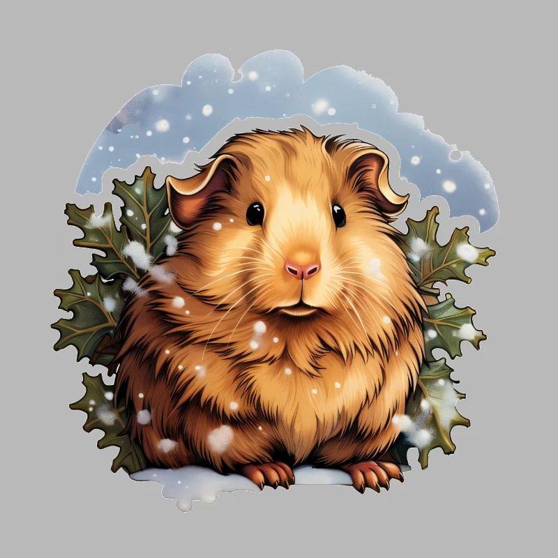 Cochon d’Inde d’hiver