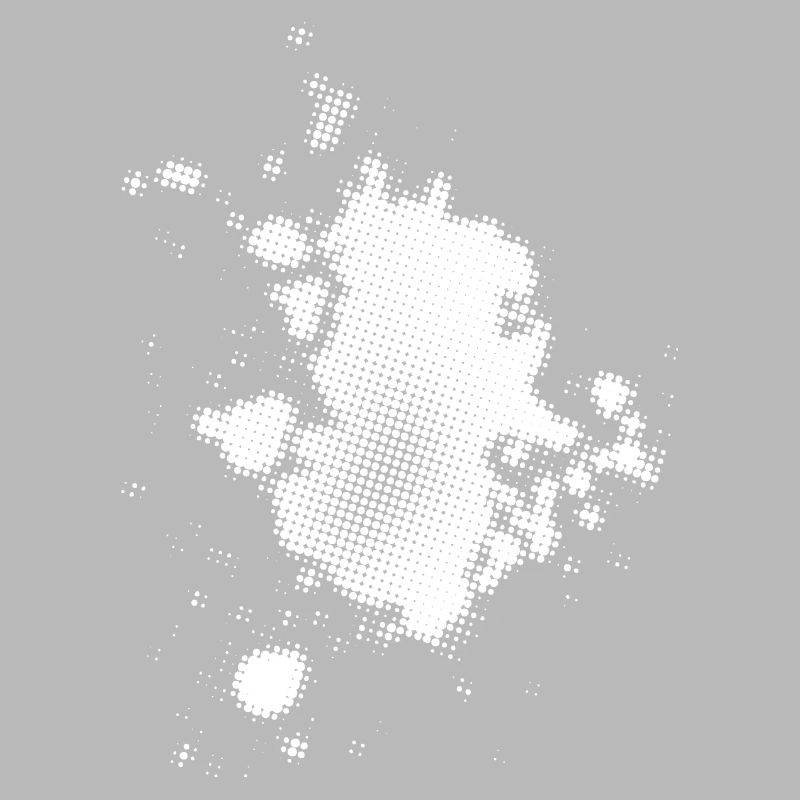 Flash, Dots Background Asymmetrical | rasterized