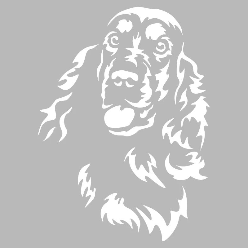 Cocker Spaniel Kopf "Black Edition"