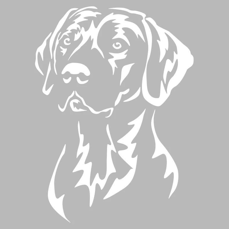 Rhodesian Ridgeback Head "Black Edition"