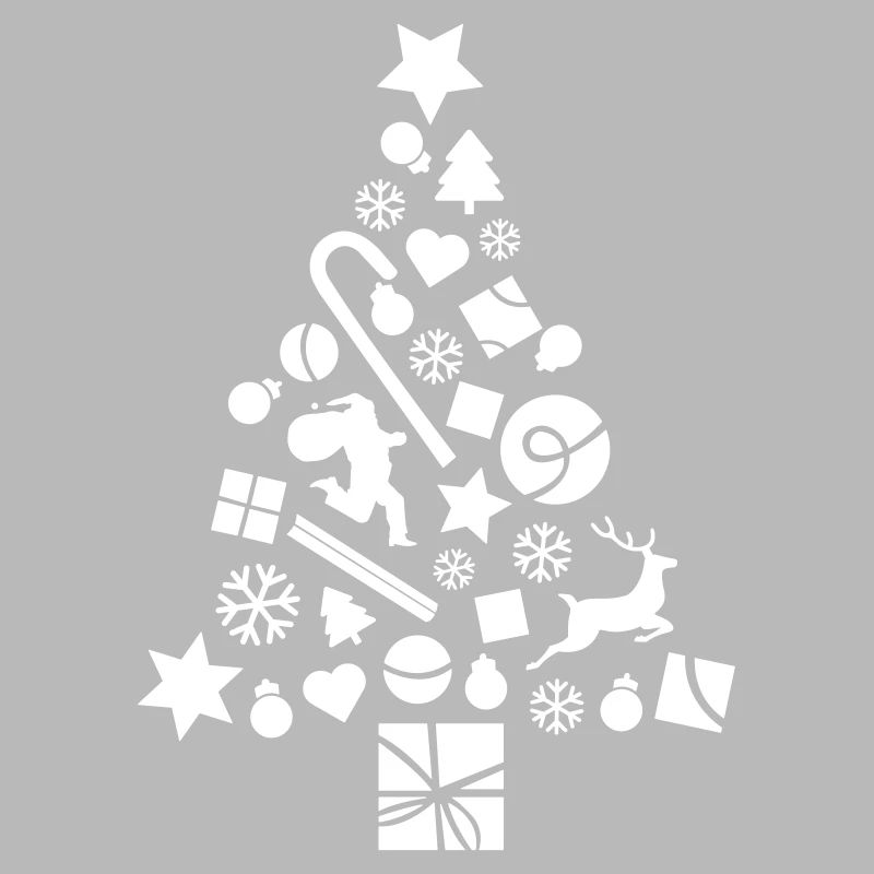 Decorated Christmas tree