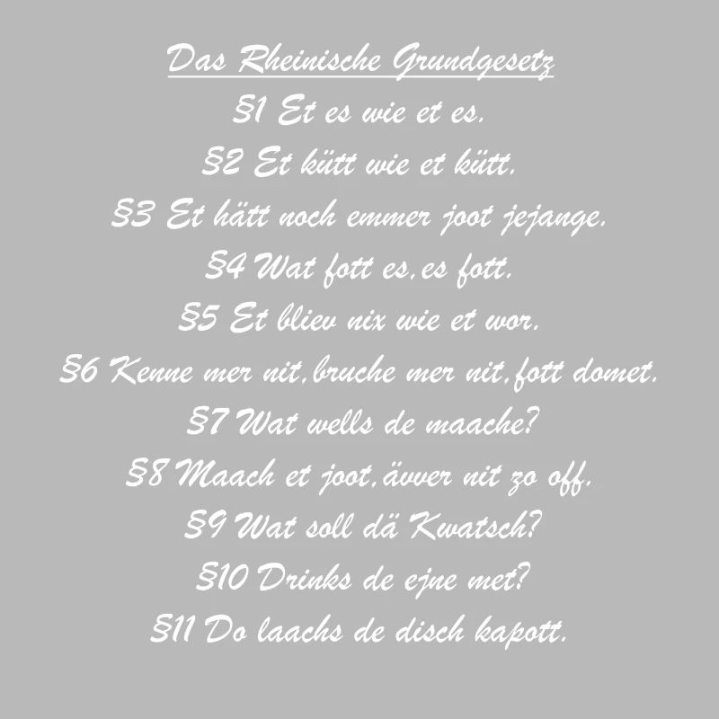 The Rhenish Basic Law