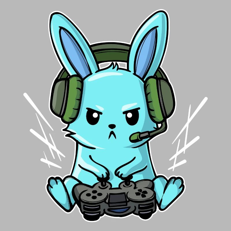 Gamer Headset Controller Joystick Zocker