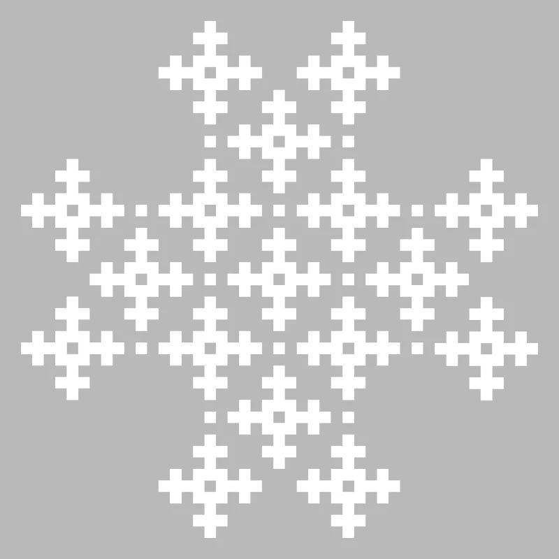 xmas christmas snow flakes pattern pixel icon