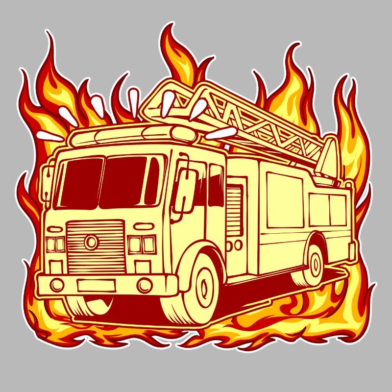 Fire Burning Fire Brigade Fire Engine Fire Protection