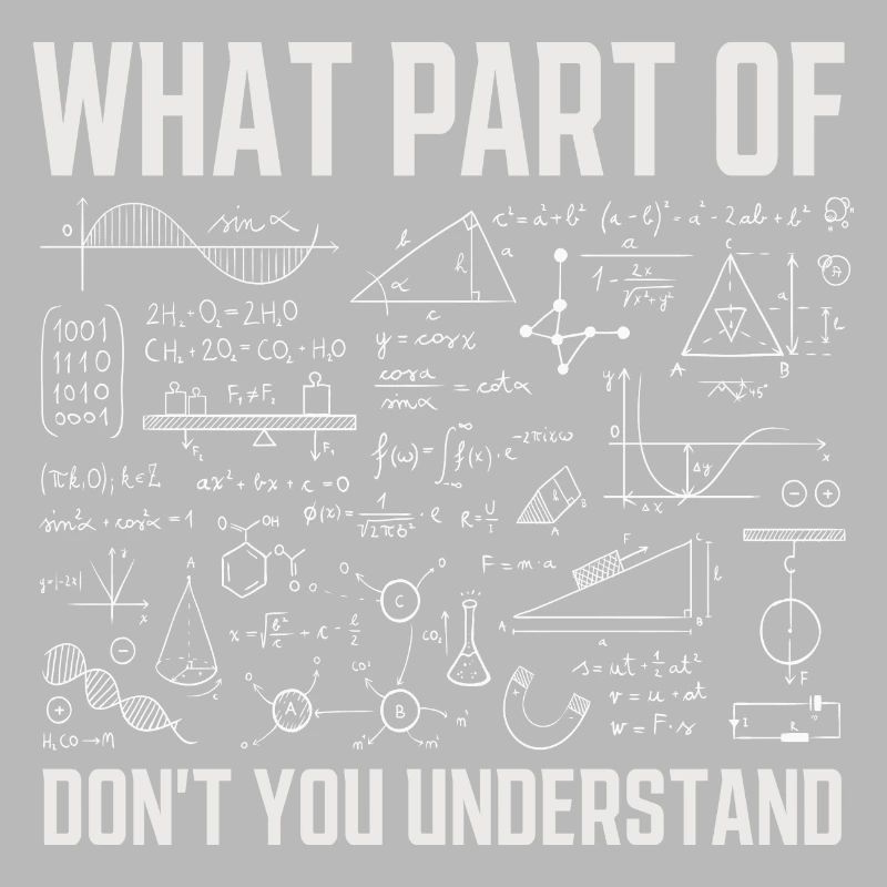 Welchen Teil von verstehst du nicht Funny Math?