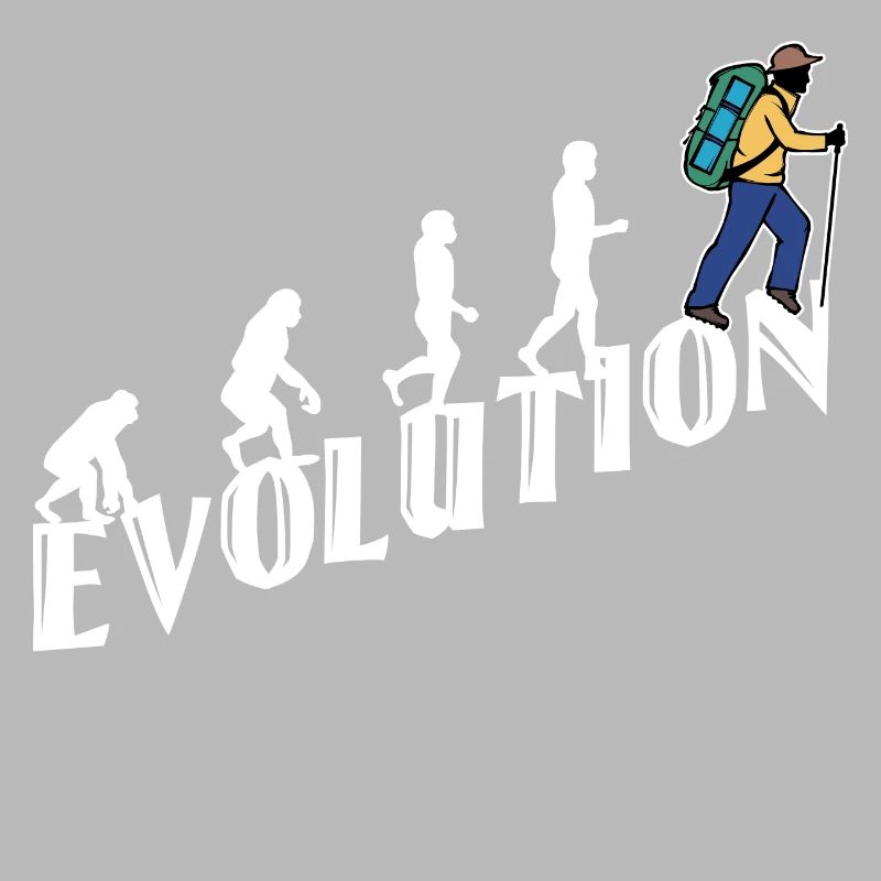 Evolution Wanderer Hiking Hike Mountain Hike