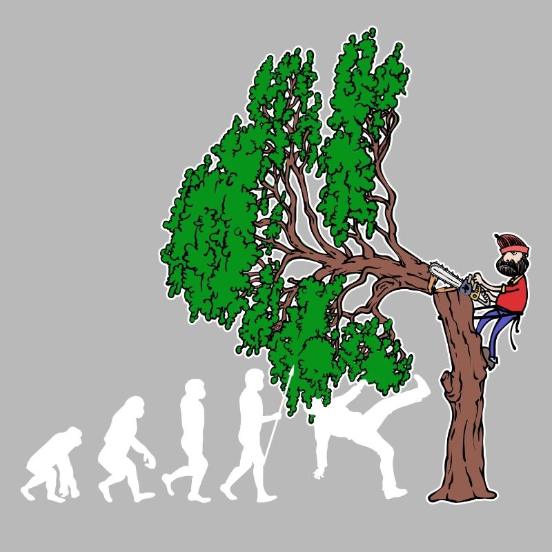 Arbre Evolution Woodwork bûcheron arbre cutter