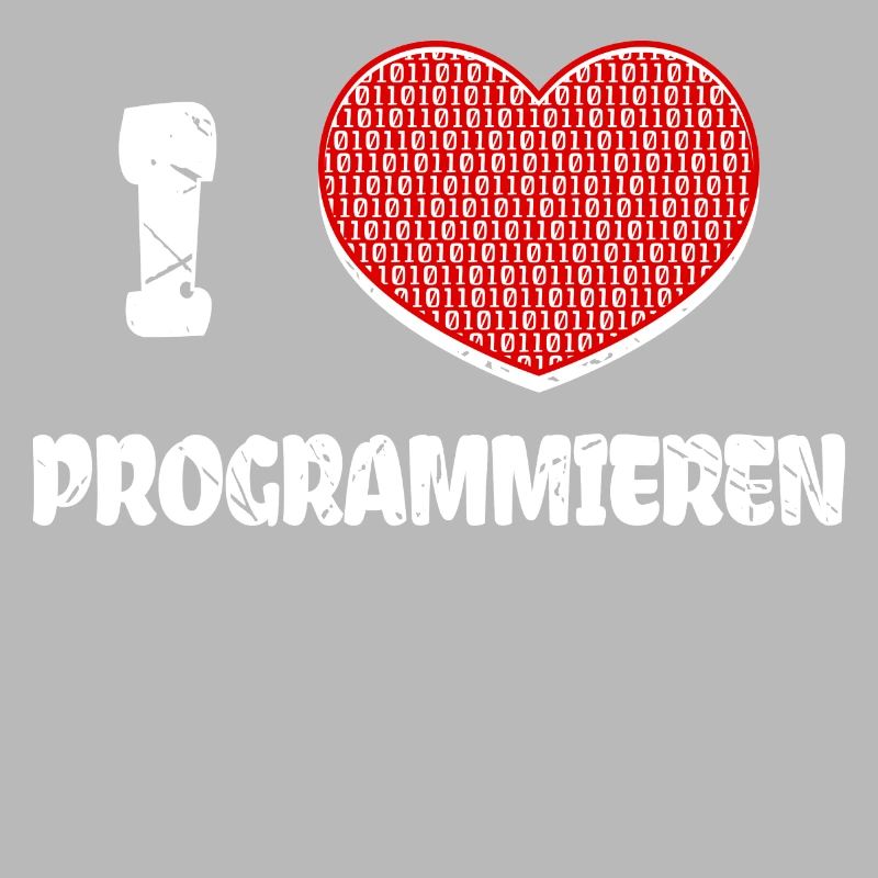Developer Herz Programmierer Statement Informatik