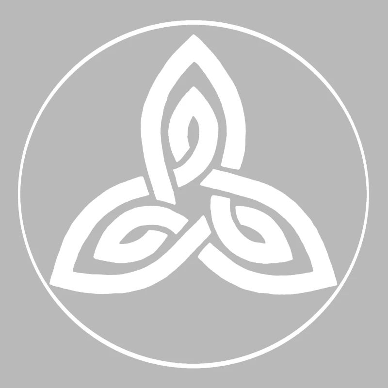 Fleur celte blanche