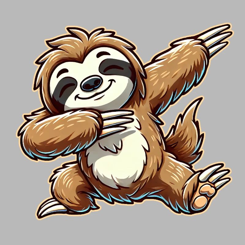 Dabbing Sloth Dab Dancing Gift Gift Idea
