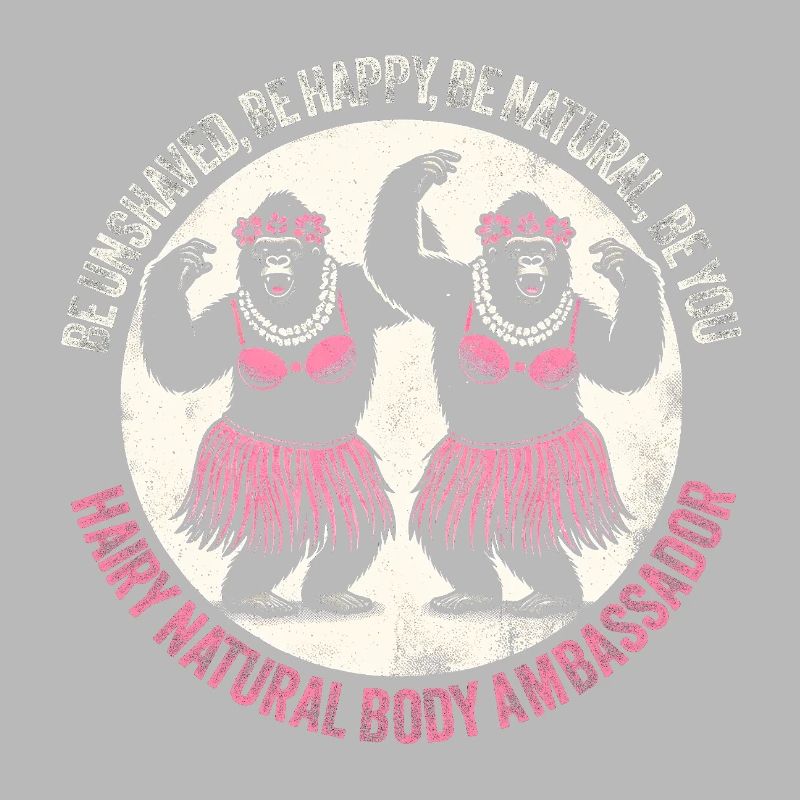 Hula Dancer Gorilla Celebration Tee