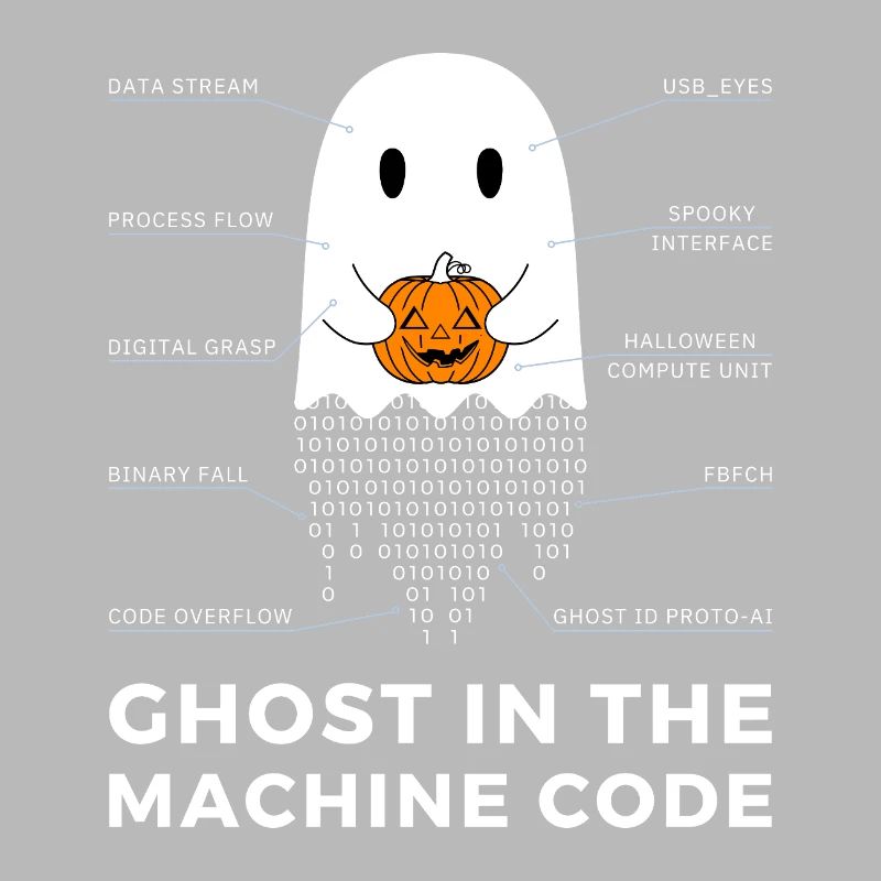 Codeur drôle, programmeur Halloween T-Shirt