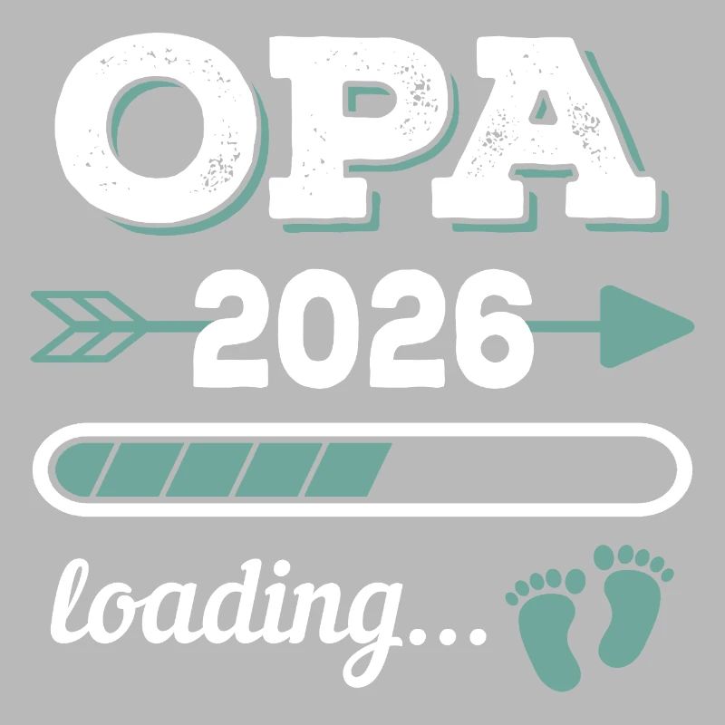 Opa 2026 Loading Werdender Großater Geschenkidee