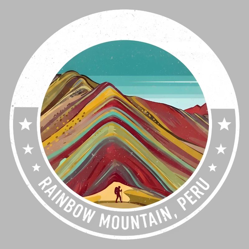 Rainbow Mountain Peru Color Explosion